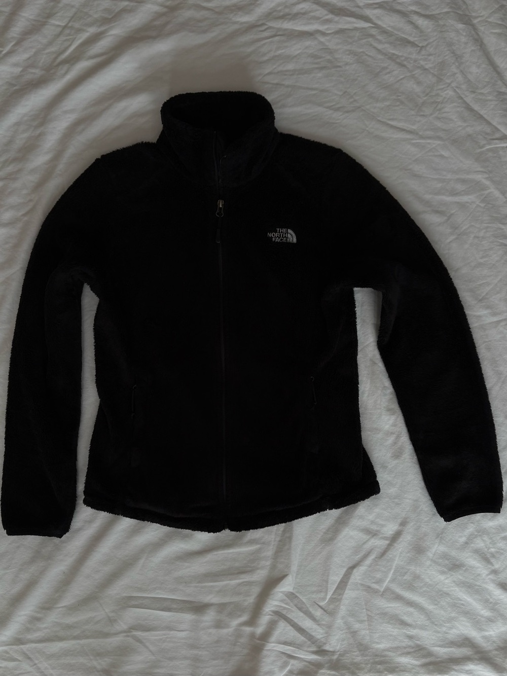 The North Face fleece women’s jacket black-small